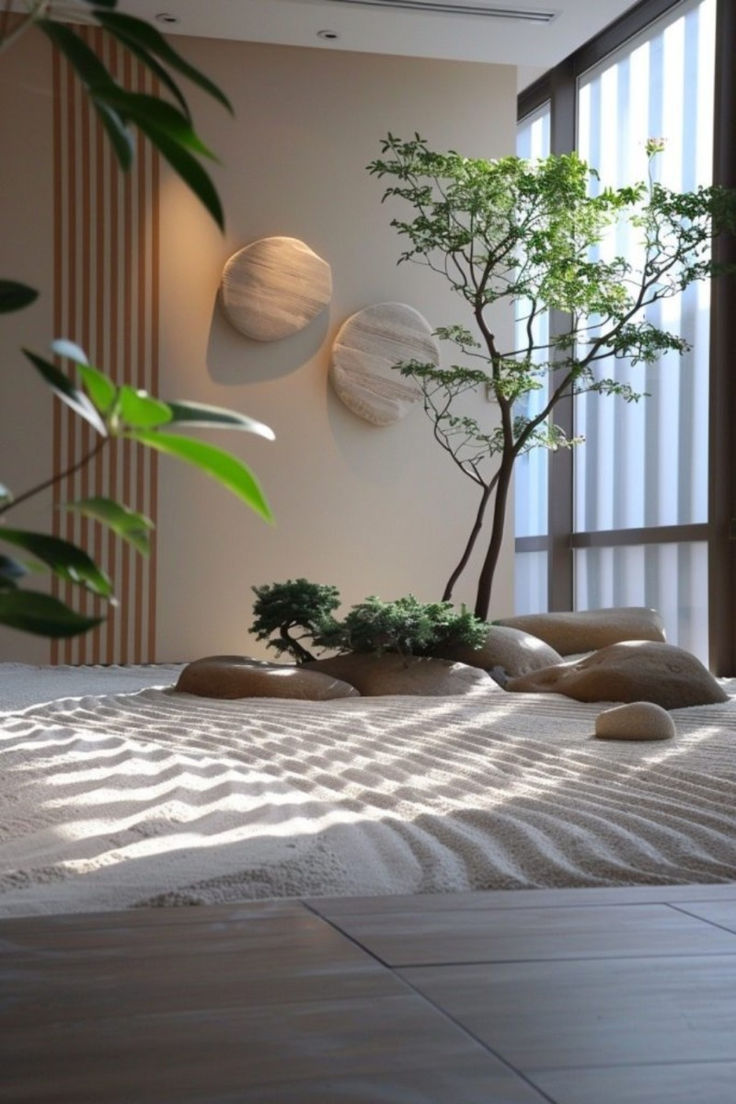 Mẫu tiểu cảnh trong nhà