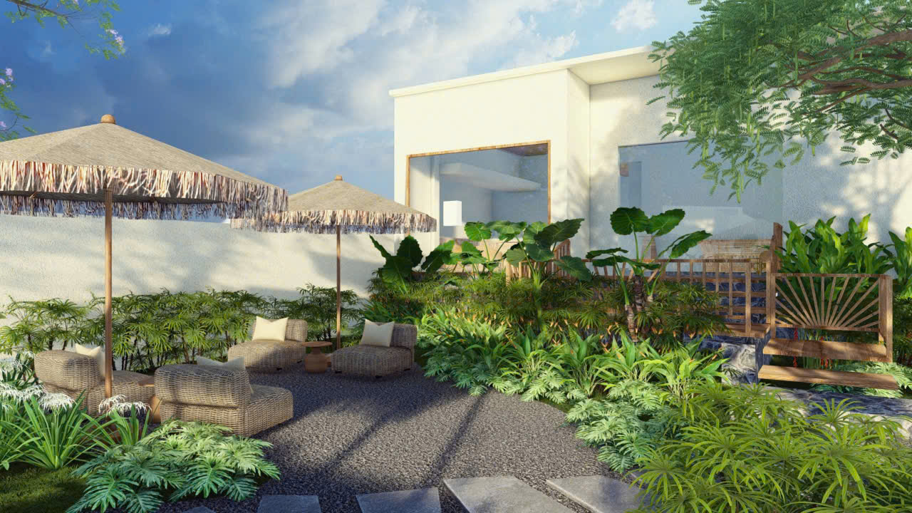 Thiết kế sân vườn Nhật đẹp hiện đại cho nhà phố và biệt thự